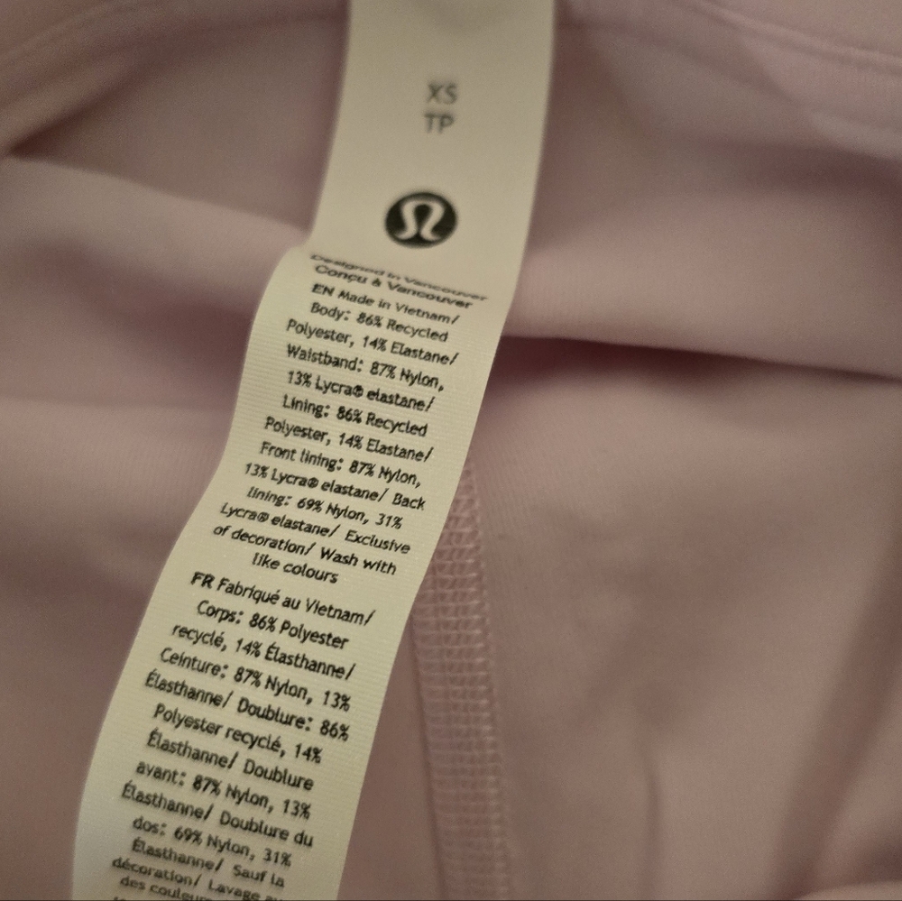 Lululemon Athletica Soft Pink Bubble Tennis Skirt - Picture 3 of 3